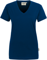 Damen-V-Shirt Classic Gr. 2XL, marine - 100% Baumwolle, 160 g/m²
