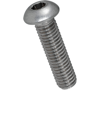 Linsenschraub. m. Innensechskant INOX A2 - Zugfestigk.>600 + 0,2%-Dehngr.>450 N/mm2