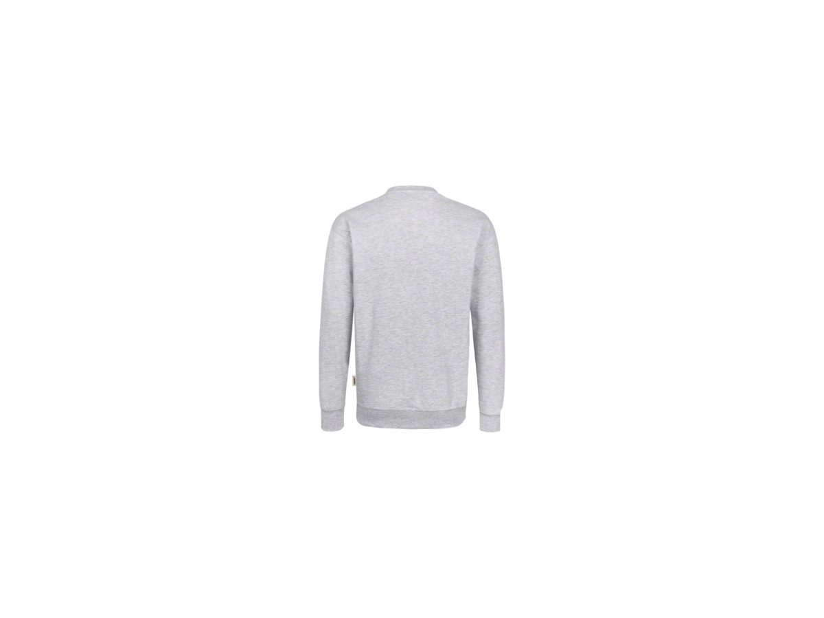 Sweatshirt Premium Gr. 2XL, ash meliert - 85% Baumwolle, 15% Polyester, 300 g/m²