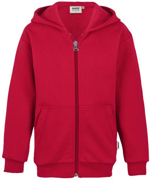 Kids-Kapuzensweatjacke Premium - 70% Baumwolle, 30% Polyester, 300 g/m²