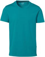 T-Shirt Cotton Tec Gr. 2XL - smaragd, 50% CO / 50% PES, 185 g/m²