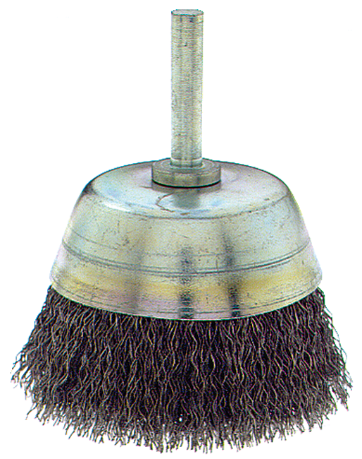 Schaft-Topfbürste ZEINTRA 309, - Schaft 6 mm