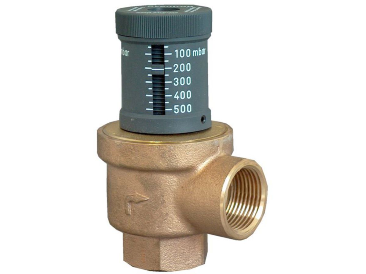 Differenzdruck-Überströmventil PN10 - mit Sollwert-Skalanzeige