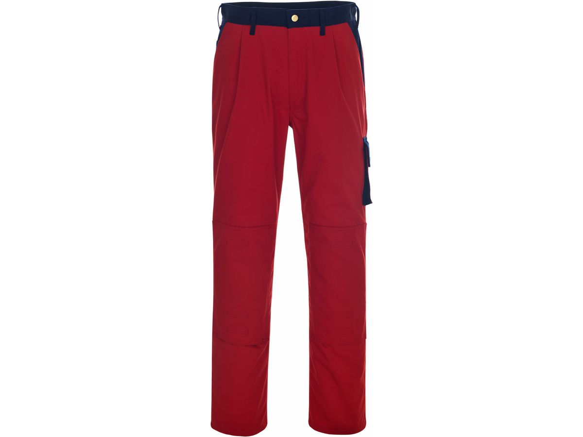 Torino Bundhose rot/marine  Gr. 82C50 - 65% Polyeste / 35% Baumwolle