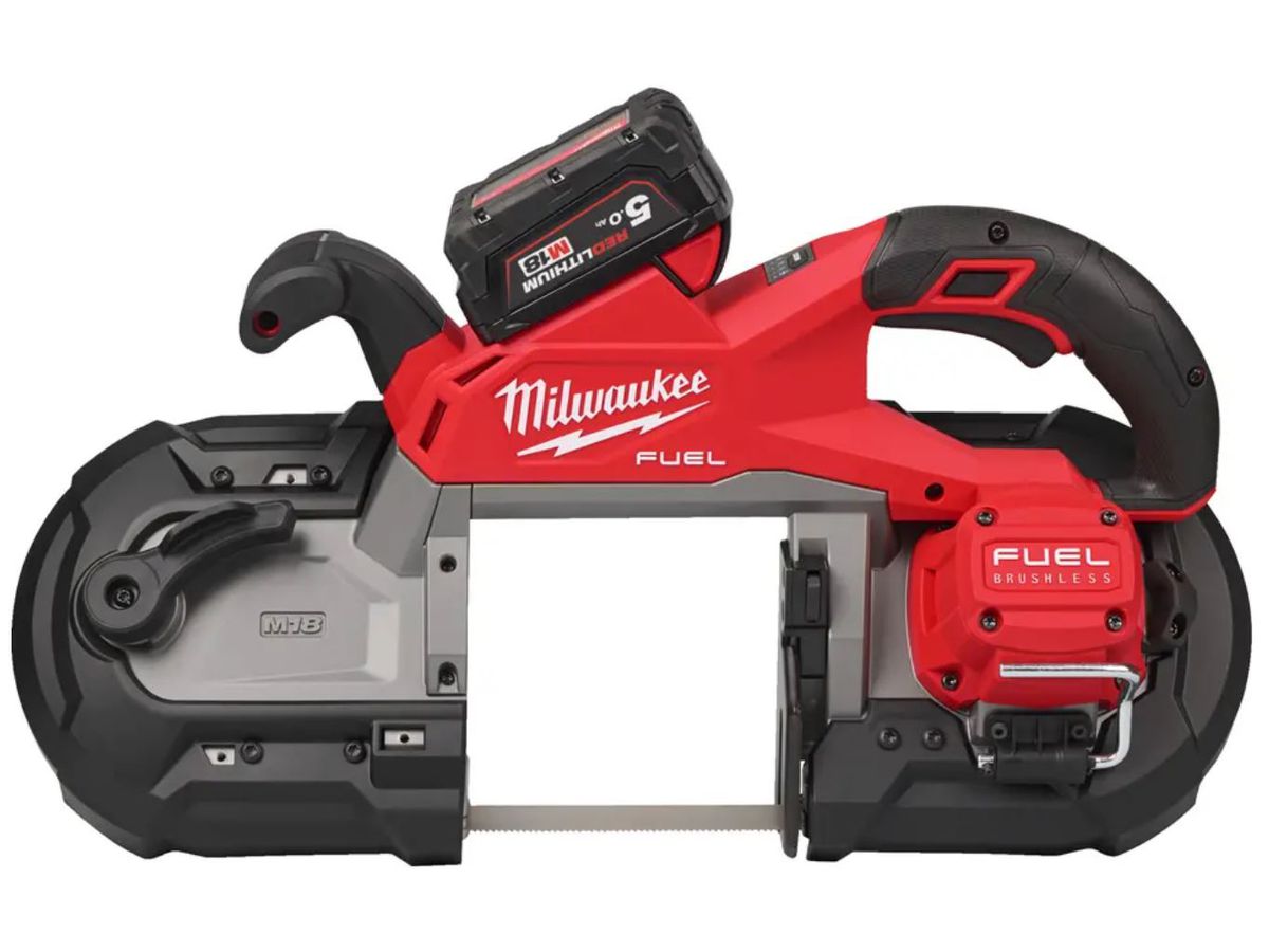 Akku-Bandsäge Milwaukee M18 FBS 127 - 5.0 Ah. Schnittl. 125x125 mm