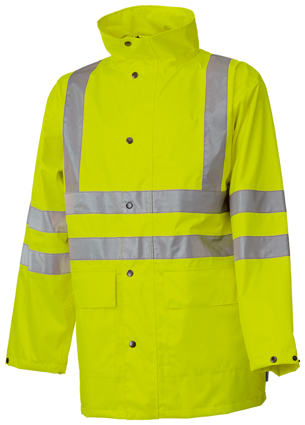 Warnschutz-Regenjacke leutgelb - Monoray