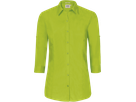 Bluse Vario-¾-Arm Perf. Gr. S, kiwi - 50% Baumwolle, 50% Polyester