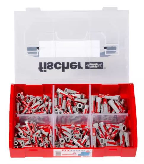 DUOPOWER FIXtainer 210 Teile - "fischer"  Pak. à 1 Stk."