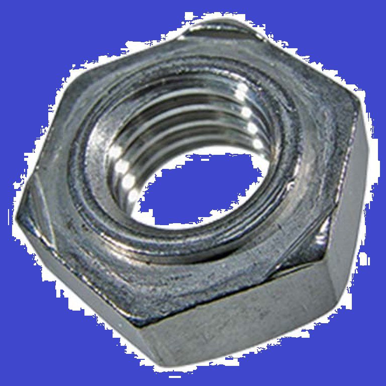 Sechskant-Schweissmuttern INOX A2 DIN929