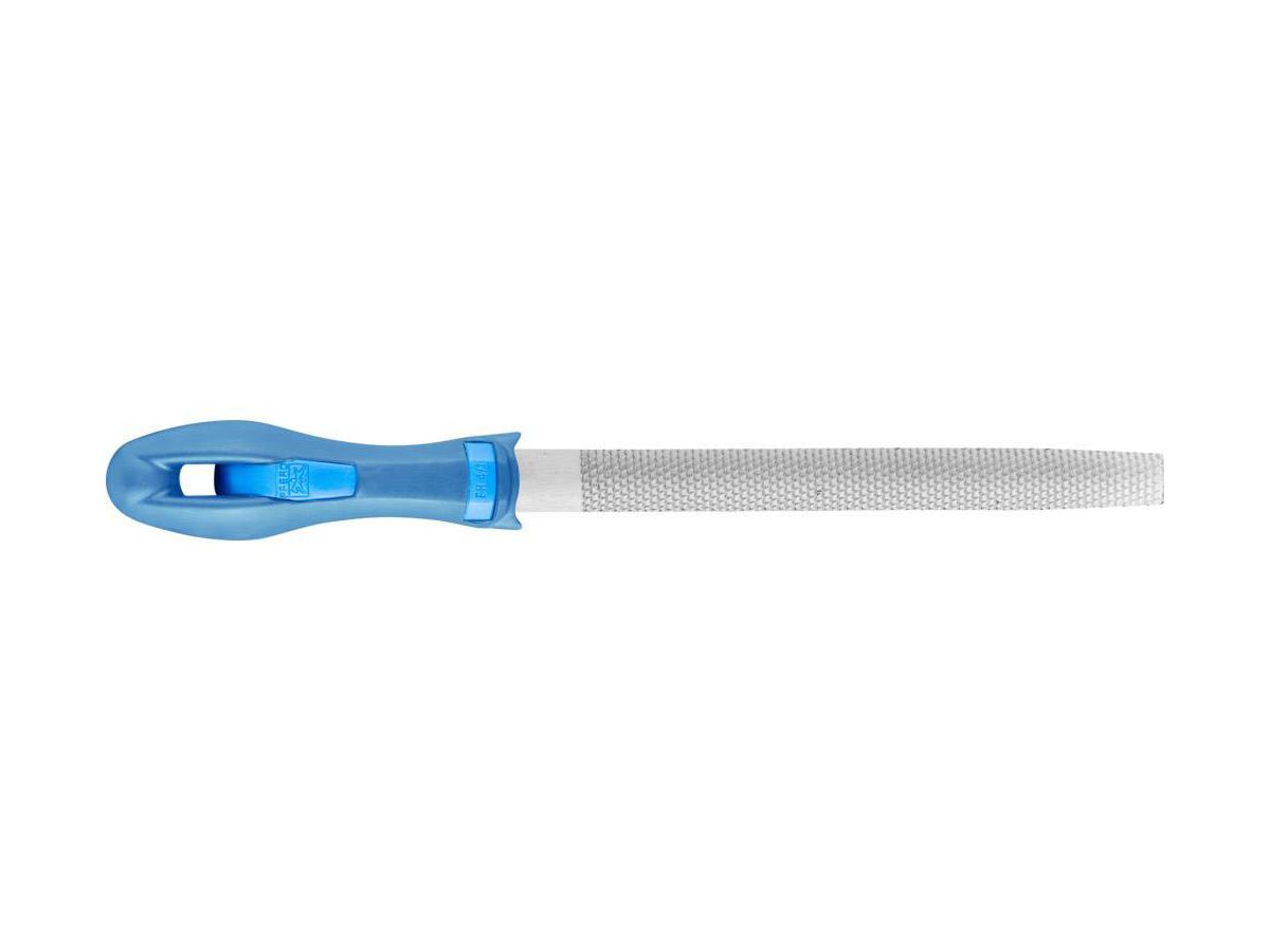 Halbrundraspel PFERD, 8", Hieb 2 - LxBxD 200/21/7.5 mm, mit Heft