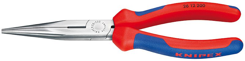 Flachrundzange mit Schneide KNIPEX 2612 - (Storchschnabelzange)