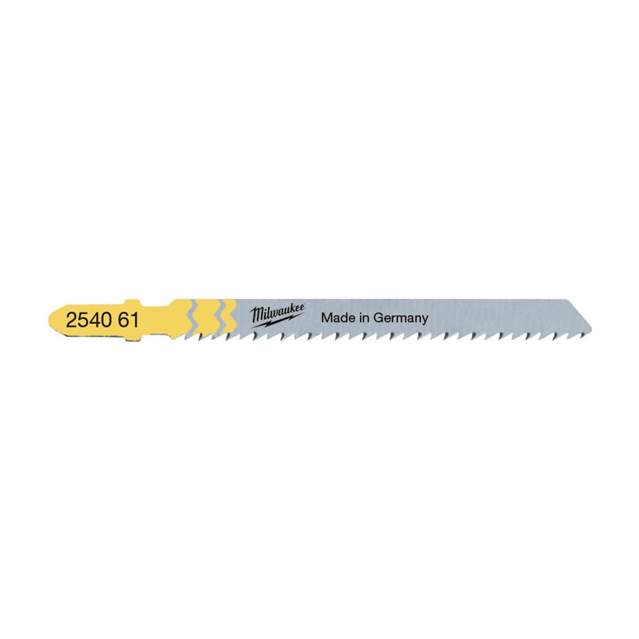 Stichsägeblatt Milwaukee Holz splitterfr - Schnitte, 105 x 4 mm T301DL