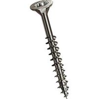 Senk-Spanplattenschrauben INOX A2 mit - Innensechsrund T-STAR plus und Teilgew.