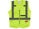 Warnschutz Weste gelb Gr. 2XL/3XL - Milwaukee, EN ISO 20471:2013 Klasse 2