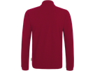 Longsleeve-Poloshirt Classic XL weinrot - 100% Baumwolle, 220 g/m²