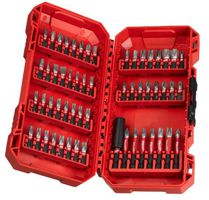Shockwave Bit SET 56-tlg. Magnetbithal. - Milwaukee 1/4"