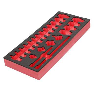 Schaumstoffeinlage 1/3 - für SHOCKWAVE 3/8" Schlagnüsse lang für