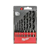 Holzspiralbohrer MILWAUKEE DIN 7487 E - Kassette 8-teilig 3/4/5/6/7/8/9/10 mm