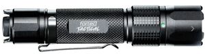 Taschenlampe FORTEC TACTICAL 1200lm IP68 - Akku, 23 Std., 180 m, 3.6V 2.6Ah Li-Ion