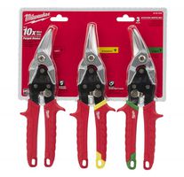 Blechscheren Milwaukee Promo-Set - 3-tlg.