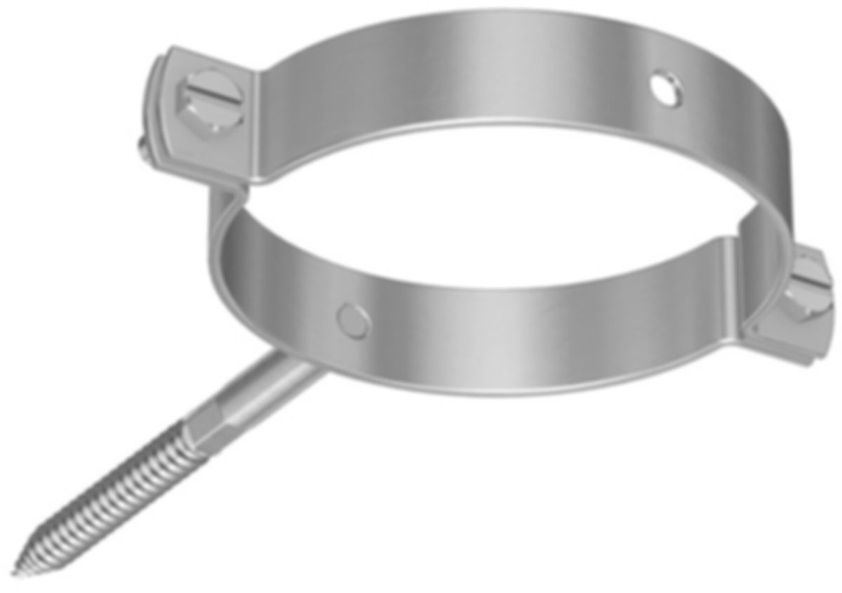 Rohrschellen FLAMCO RSK verzinkt - mit Gewinde für Kunststoffrohre