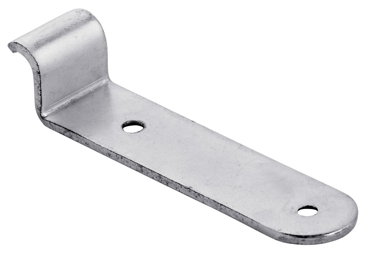 Klobe zu Kistenverschluss 100x25 mm - bis zur Kröpfung, Stahl verz.
