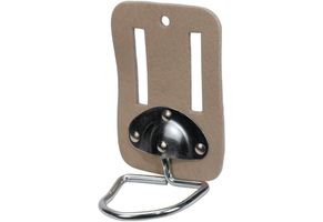 Hammerhalter 65/50 - Leder mit beweglicher Metallöse