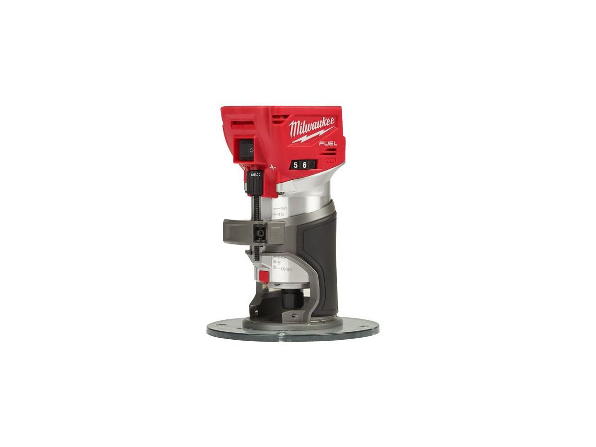 Akku-Kantenfräse Milwaukee - M18 FTR8-0X, mit 6,0/8,0 mm Spannzange