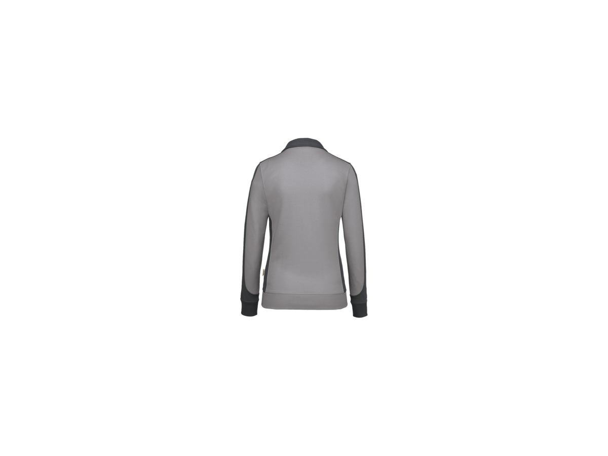 Damen-Sw.jacke Co. Perf. L titan/anth. - 50% Baumwolle, 50% Polyester, 300 g/m²