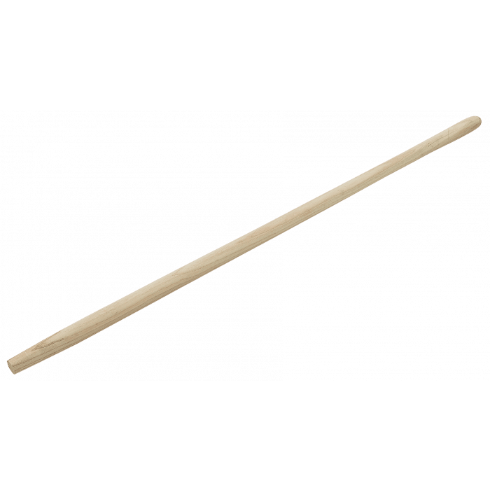 Spatenstiel Esche 125 cm - Durchmesser 38 mm, Spitze 38 mm