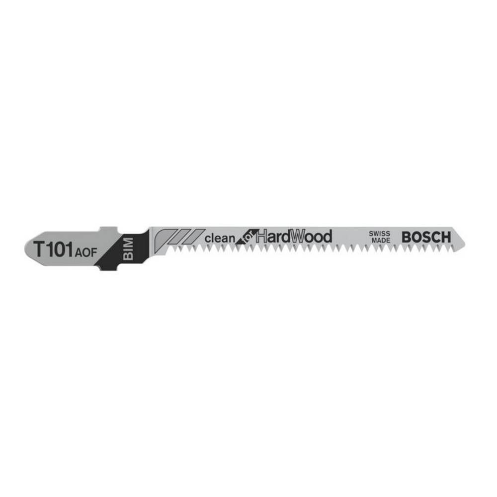 Stichsägeblatt Bosch T 101 AOF - für Hartholz, 3er-Pack