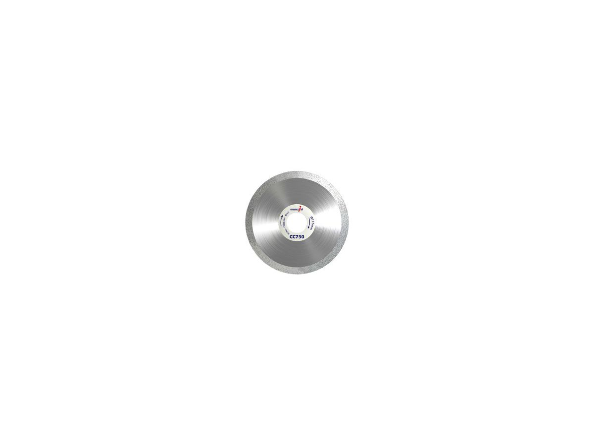 Diamant-Kurvenschnitt-Scheibe 115x22 - CC750, Feinsteinz./Keramik/Granit/Marmor
