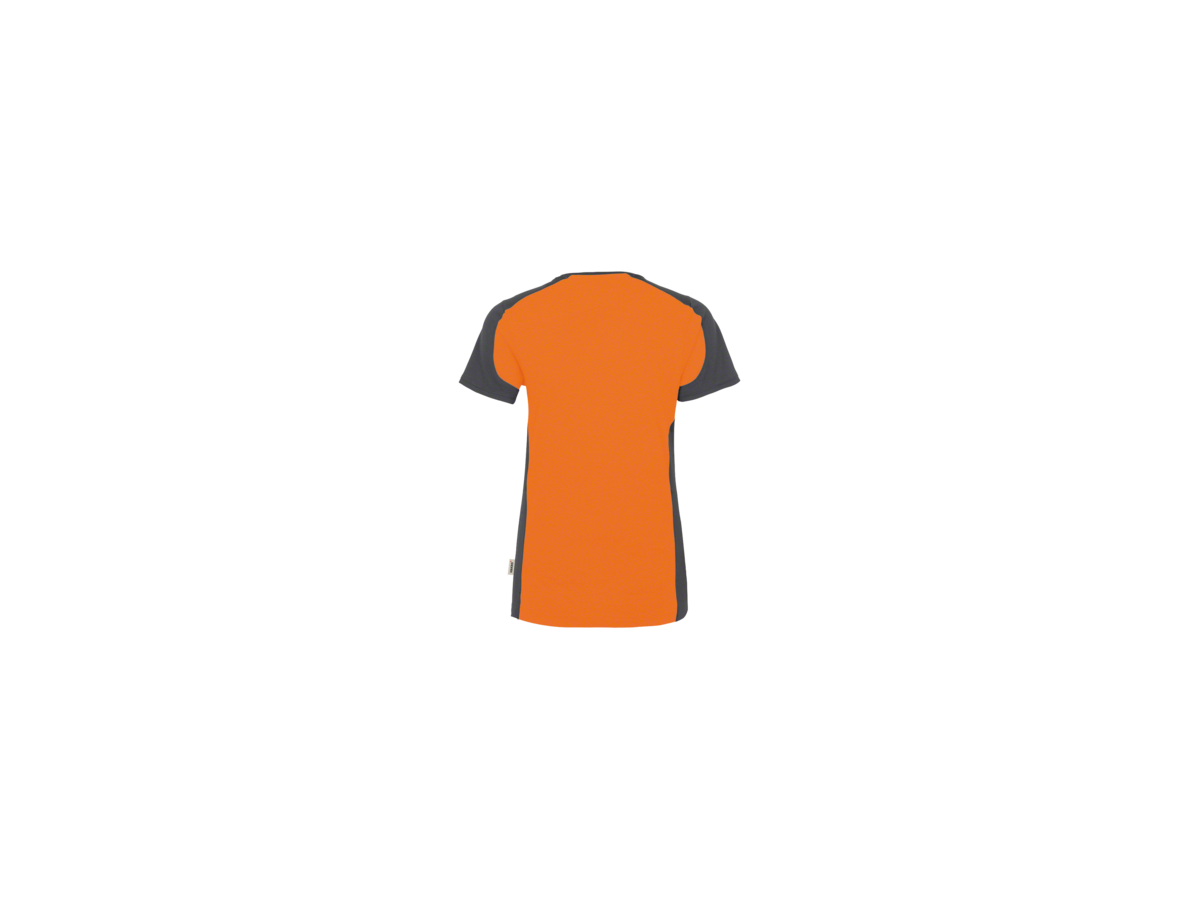 Damen-V-Shirt Co. Perf. 4XL orange/anth. - 50% Baumwolle, 50% Polyester, 160 g/m²