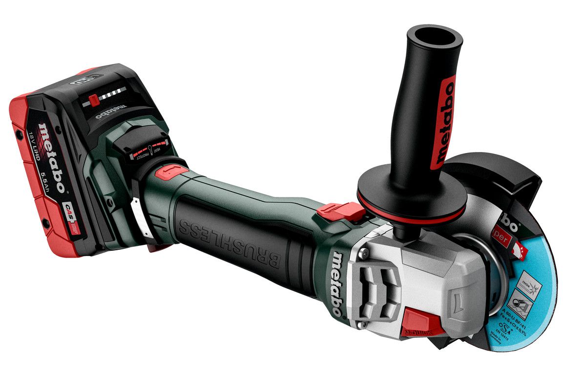 Akku-Winkelschleifer Metabo WB18 LT BL - 11-125 Quick, im metaBOX