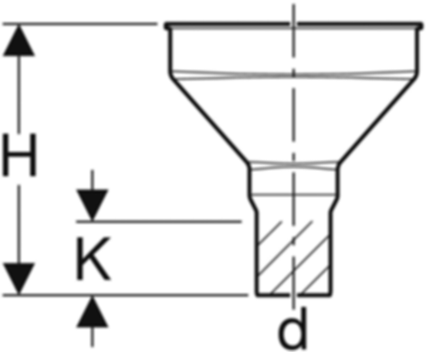Geberit Trichter oval