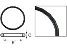 O-Ring EPDM schwarz für C-Stahl - Inox - Eurotubi