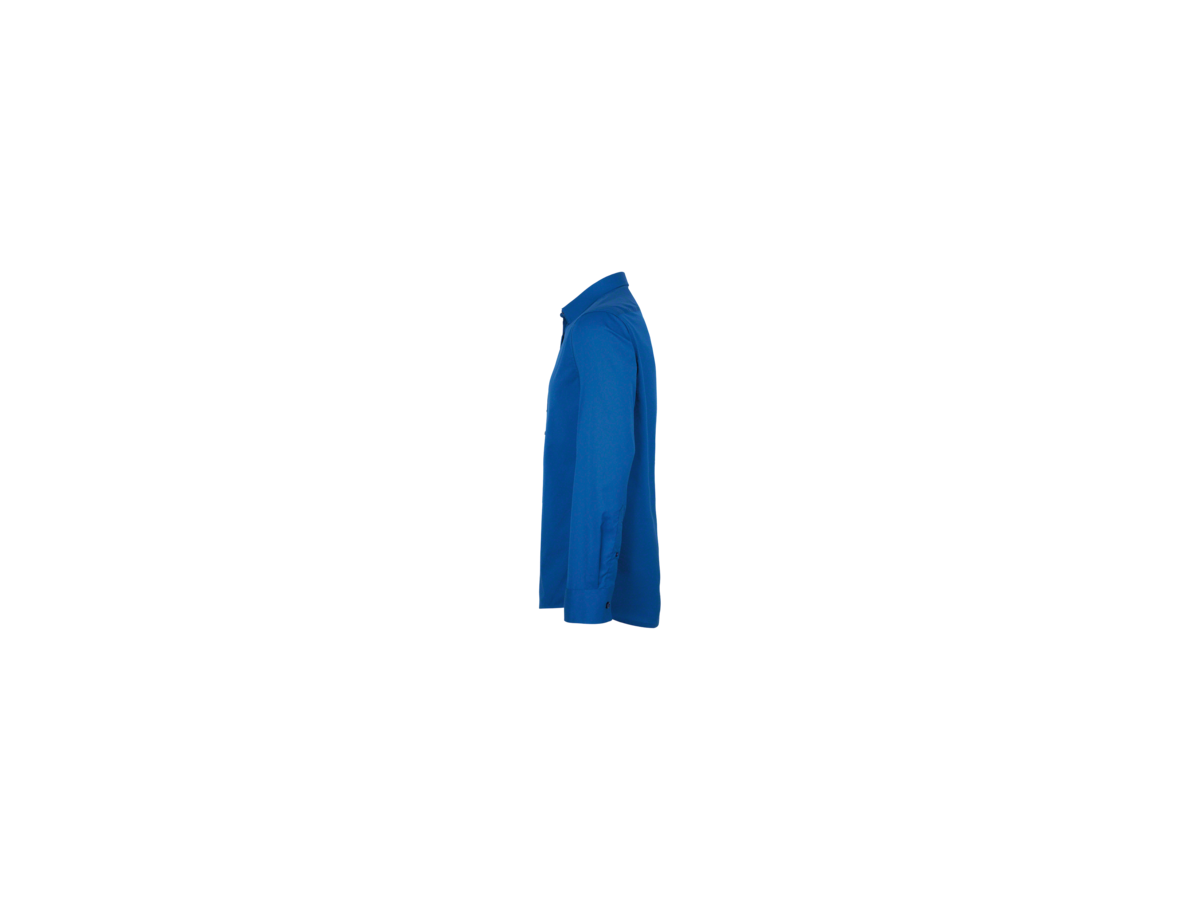 Hemd 1/1-Arm Perf. Gr. XS, royalblau - 50% Baumwolle, 50% Polyester, 120 g/m²