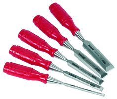 Stechbeitel-Satz BAHCO 9883, 5-teilig - Gr. 6,12,16,20,25 mm