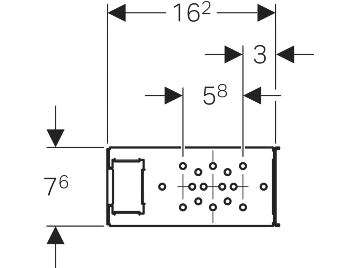 GIS Zubehörset für Urinal Lema