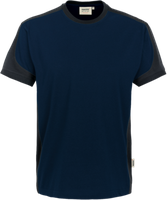 T-Shirt Contrast Perf. 2XL tinte/anth. - 50% Baumwolle, 50% Polyester, 160 g/m²