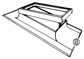 Dachfenster Kupfer 40/60 cm