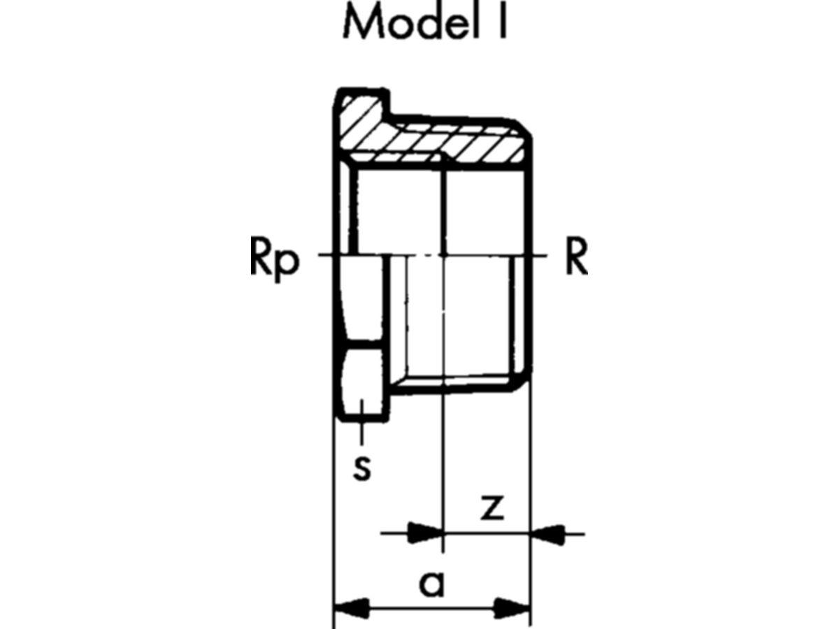 Reduktionsnippel +GF+ Serie 8000