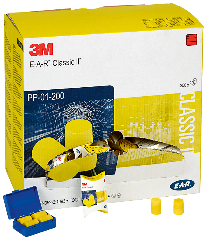 Gehörschutzstöpsel aus gelbem Schaumst. - 3M EAR