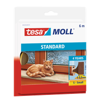 Dichtungsband TESA Moll I-Profil - 9mmx6m, braun