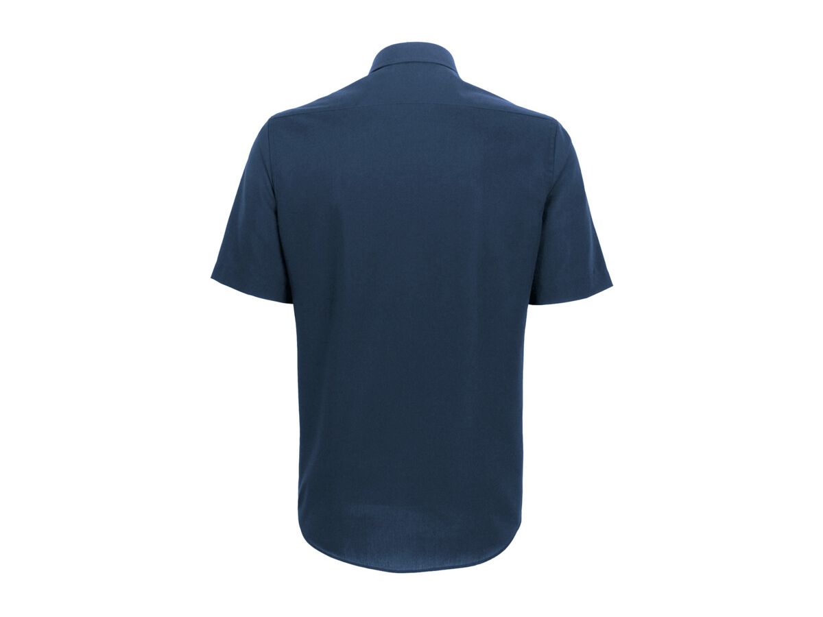 Hemd Business Comfort 1/2-Arm, Gr. 3XL - marine