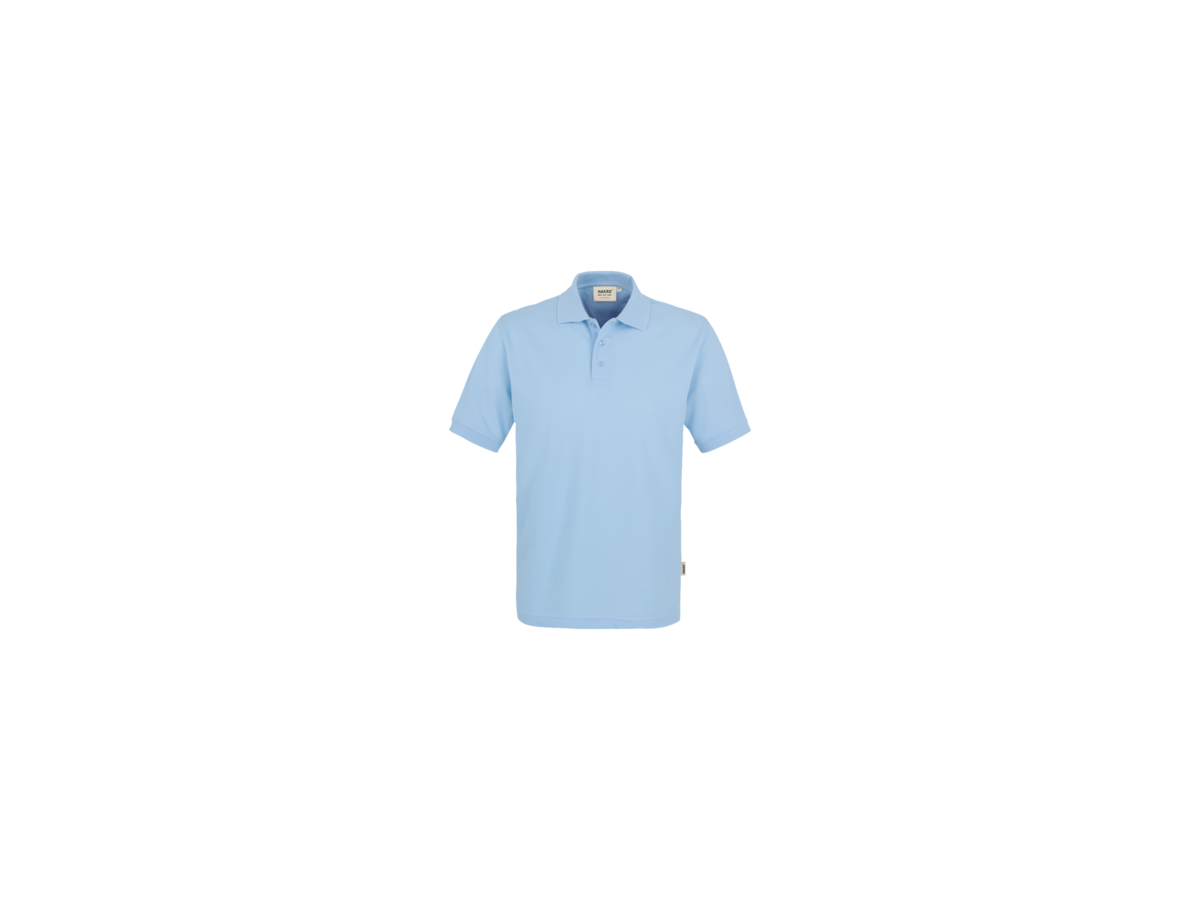 Poloshirt Performance Gr. S, eisblau - 50% Baumwolle, 50% Polyester, 200 g/m²