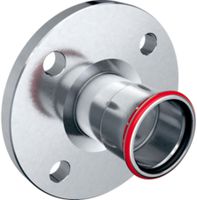 Mapress Flansch mit Muffe PN 10/16 - Aussen verzinkt