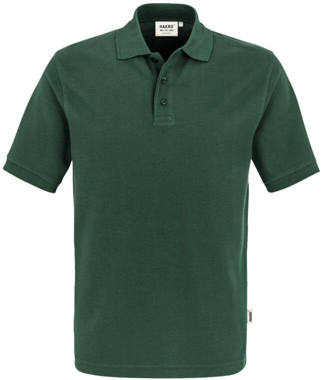 Poloshirt Top Piqué aus 100 % Baumwolle - grau-mel.: 60 % Polyester, 40 % Baumwoll