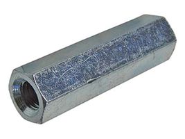 Distanzhalter Sechskant mit Innengewinde - beidseitig Stahl verzinkt blau chromat.