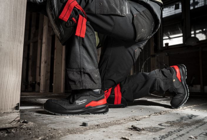 Sicherheits-Halbschuh schwarz - Milwaukee, FLEXTRED S1PS